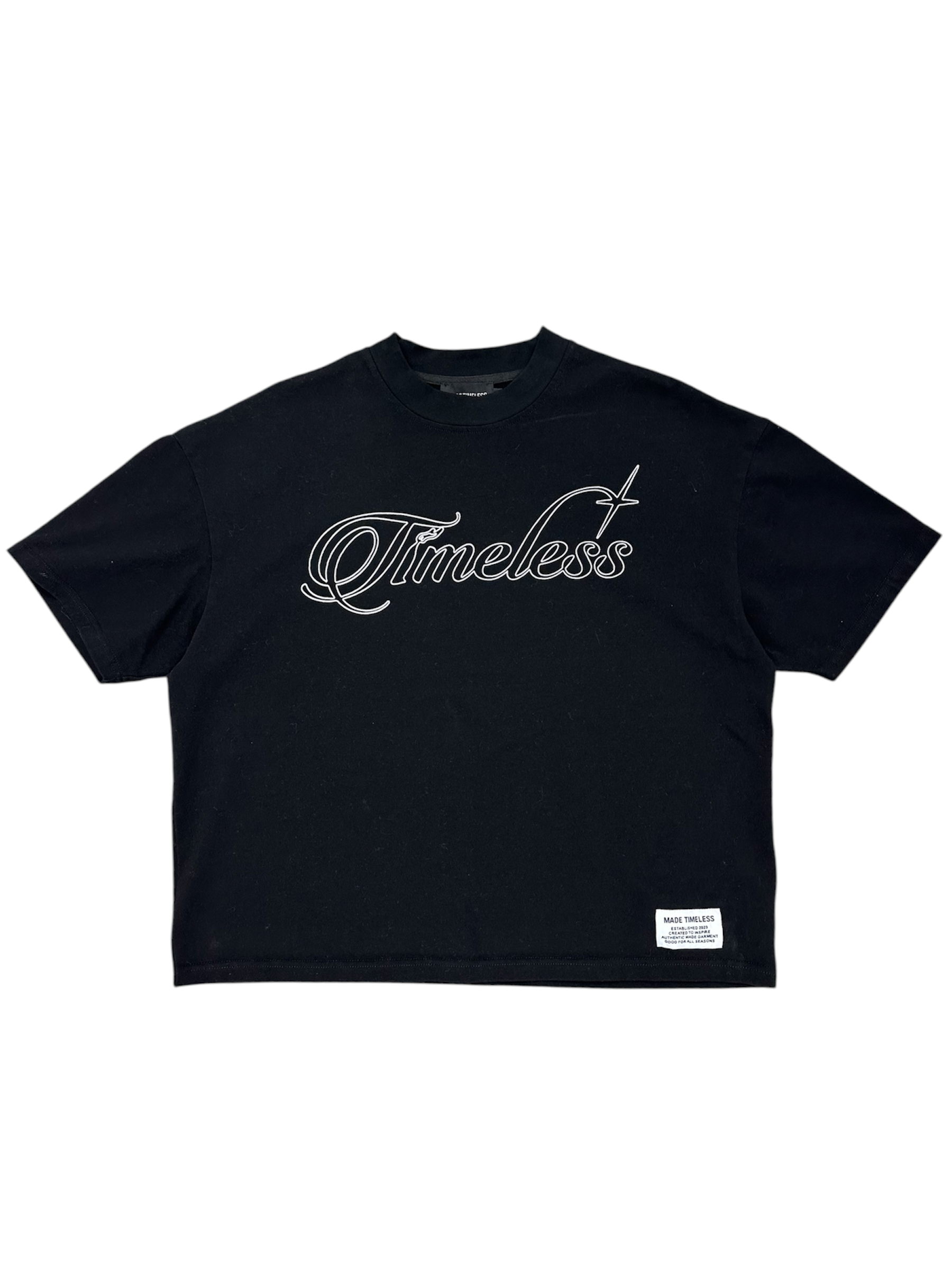 Statement Tee Black