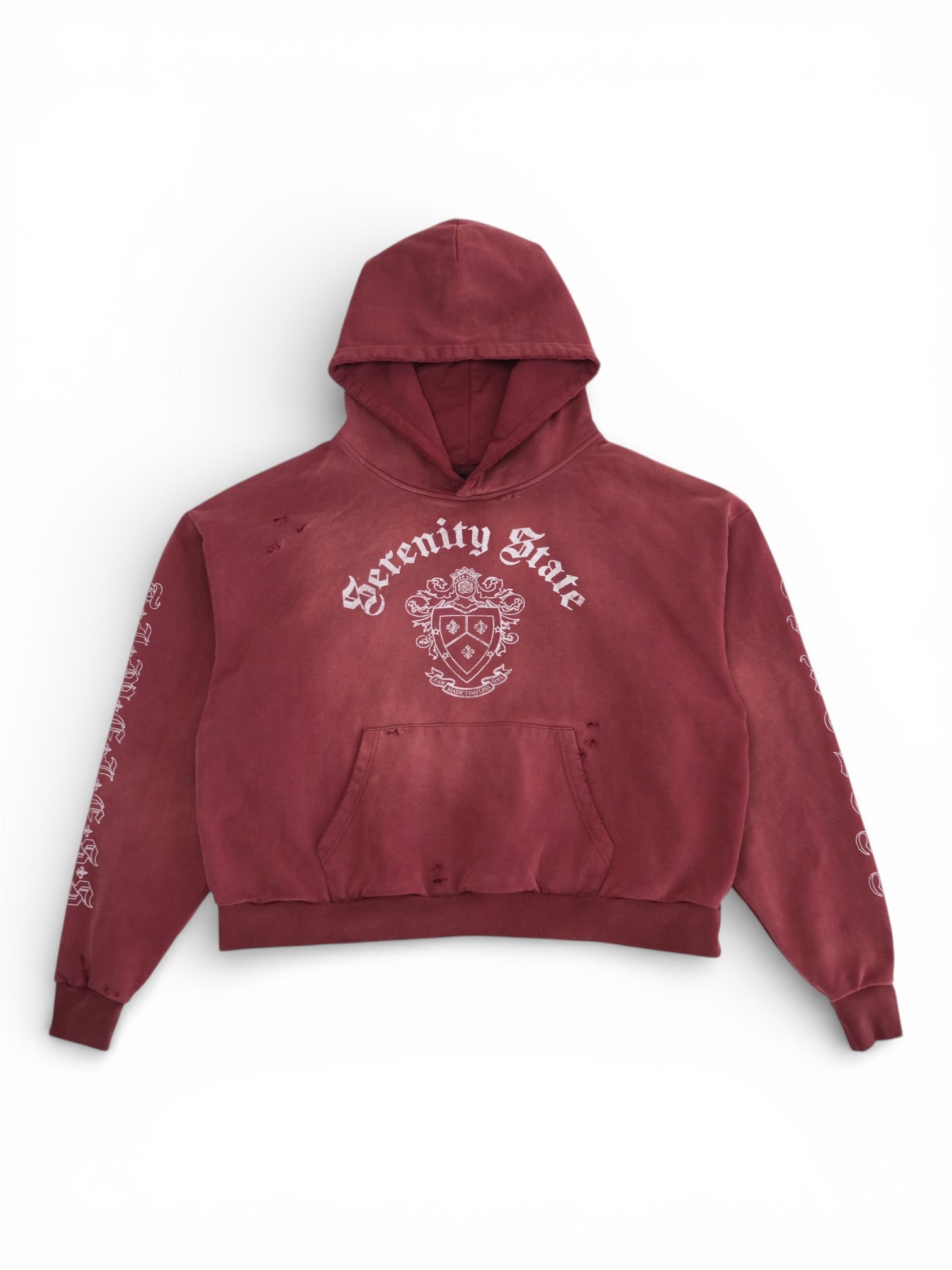 Serenity State Hoodie (Wine Red)